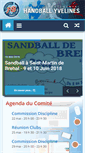 Mobile Screenshot of comite78-handball.org